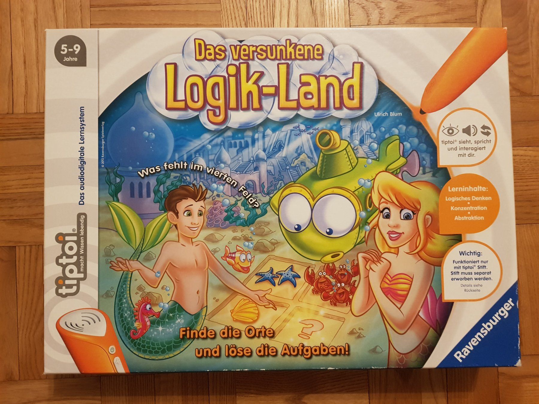 Ravensburger Giochi: Tip Toi Lernspiel Logikland – Usato da Hinwil venduto da grb02