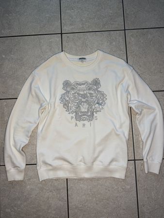 Kenzo Tiger Sweatshirt Grösse M weiss, wie neu.
