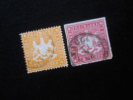 Würt.  Mi 17xc/31a  Württemberg  1860/65