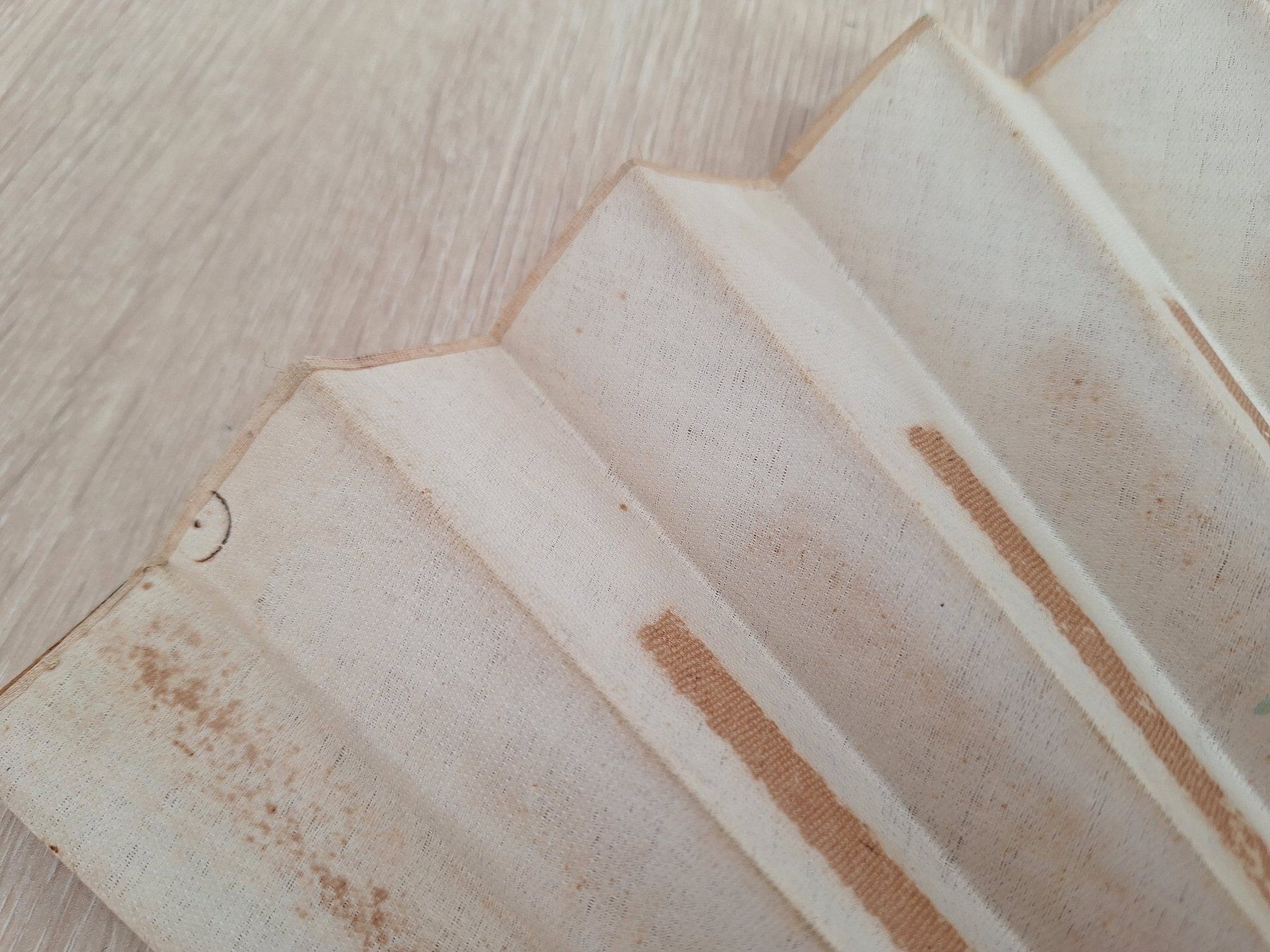 Tutte le decorazioni: Antiker Fächer mit romantischer Szene Stoff mit Holz – Usato da Granges VS venduto da dan_6bcm 8