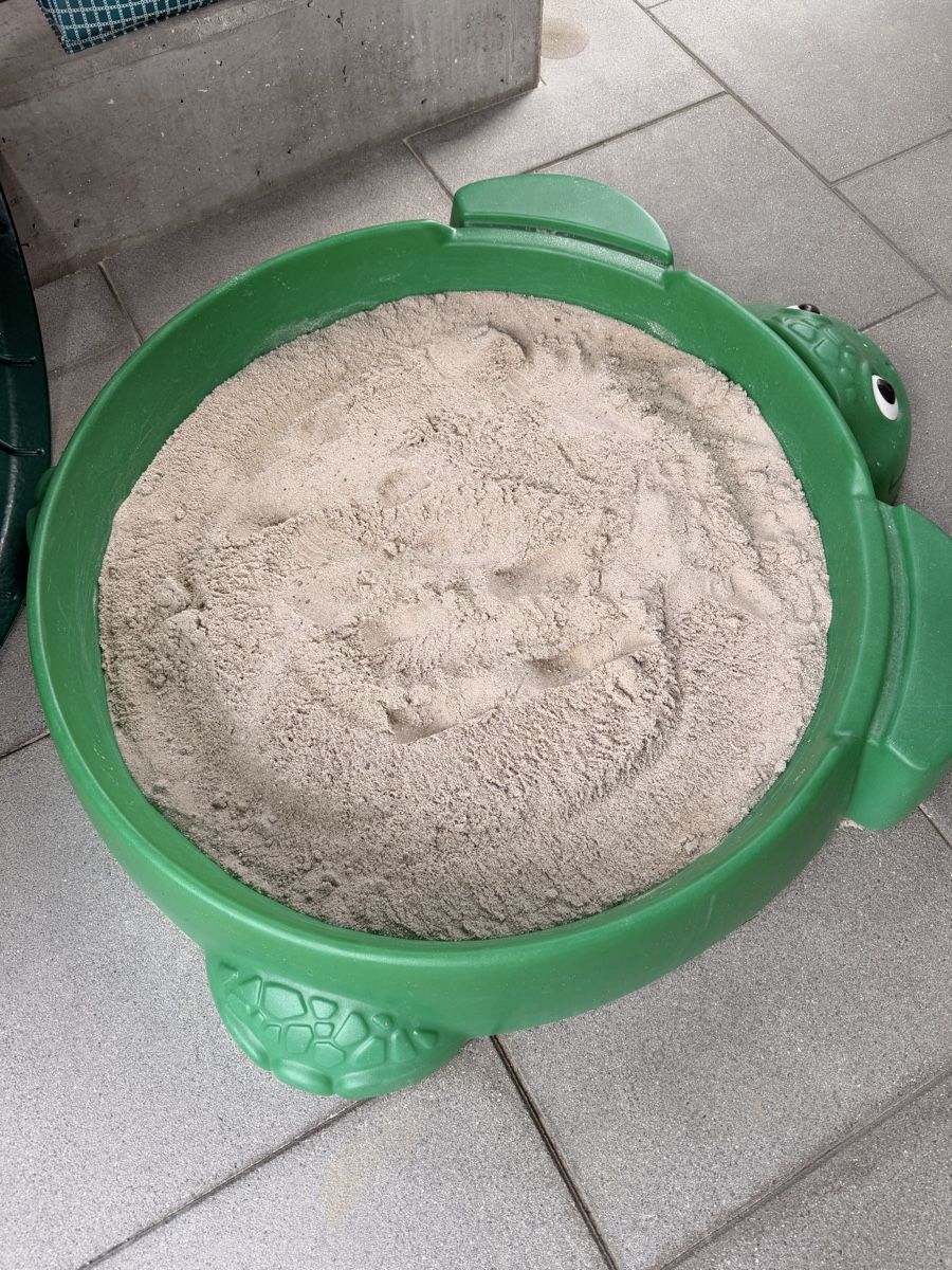 Sandkasten: Sandkasten Schildkröte – Gebraucht aus Villmergen von VNY