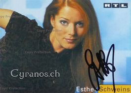 Esther Schweins (1970) Schauspielerin - Autogramm