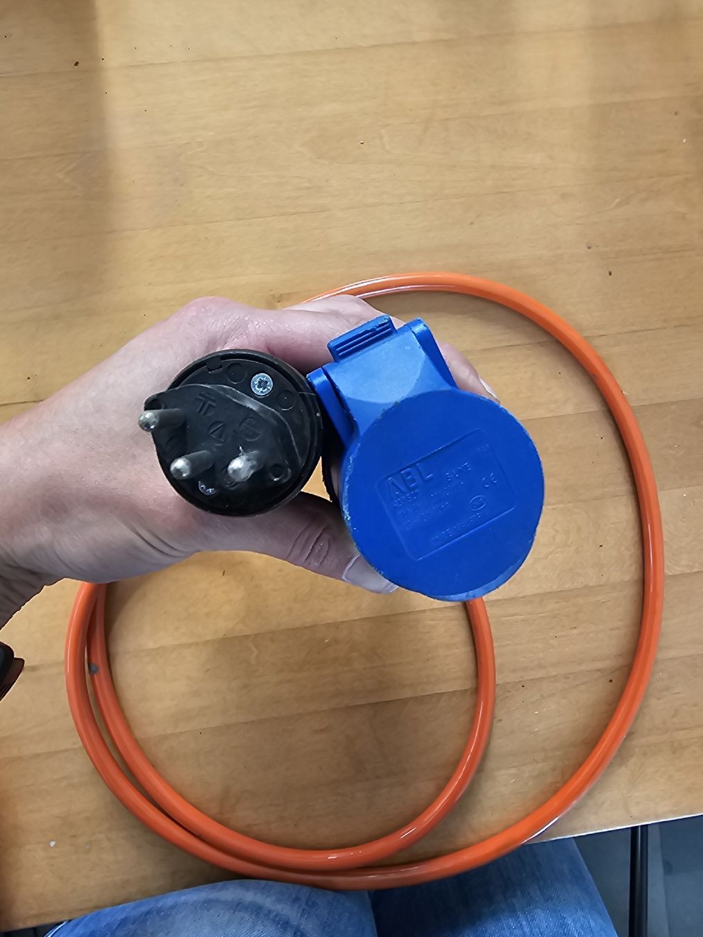 Cavi: blau Adapterkabel Verlängerungskabel orange – Usato da Mels venduto da WendySchumacher 1