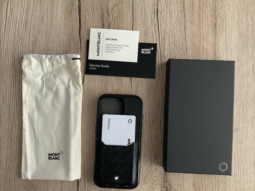 Cover & Protezioni schermo: Coque MONTBLANC IPhone 16 pro – Usato da Lausanne venduto da cjrrviseu