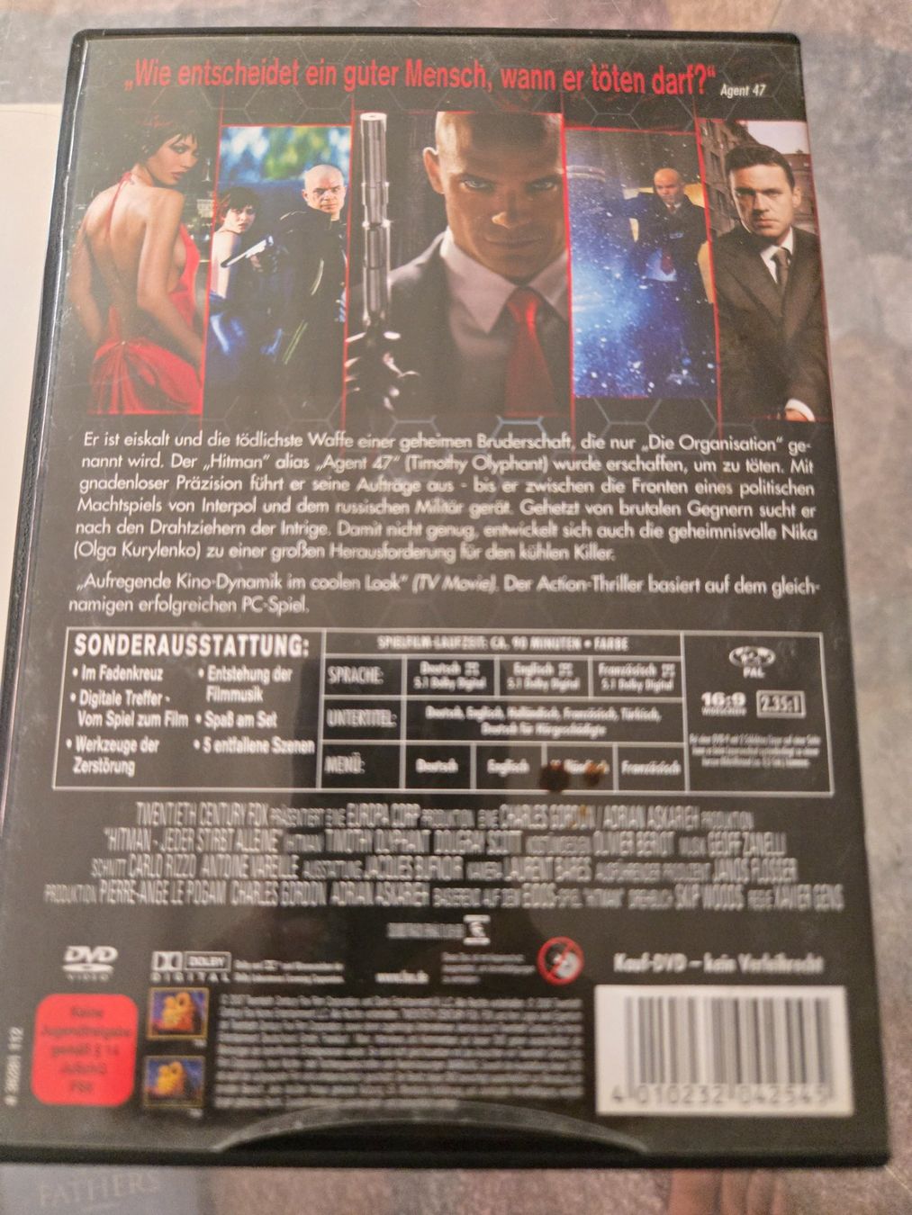 Tutti i DVDs: Hitman DVD – Usato da Bussigny venduto da Kfdlt 1