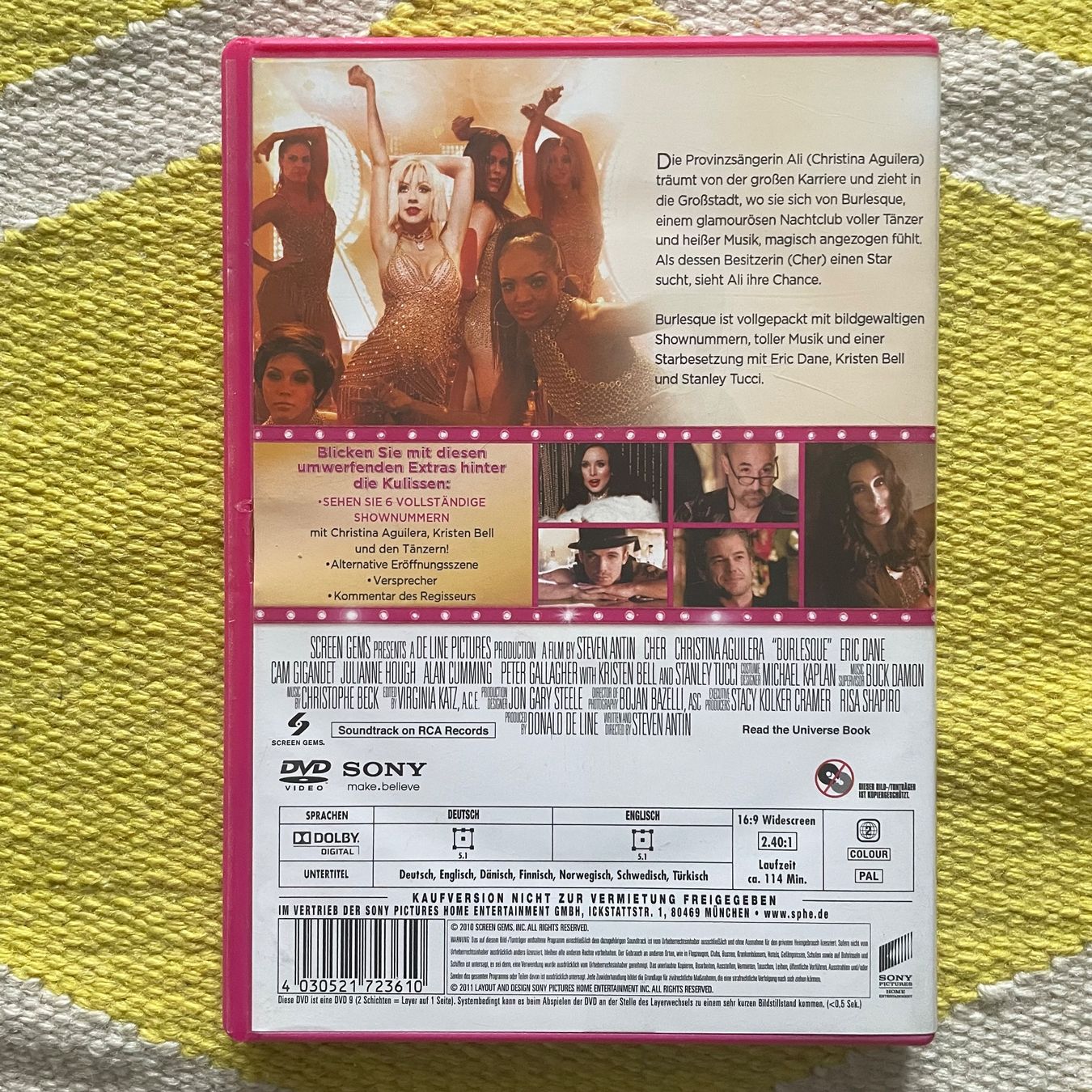 Tutti i DVDs: BURLESQUE-DVD BURLESQUE – Usato da Rorschacherberg venduto da CD-Roli 1