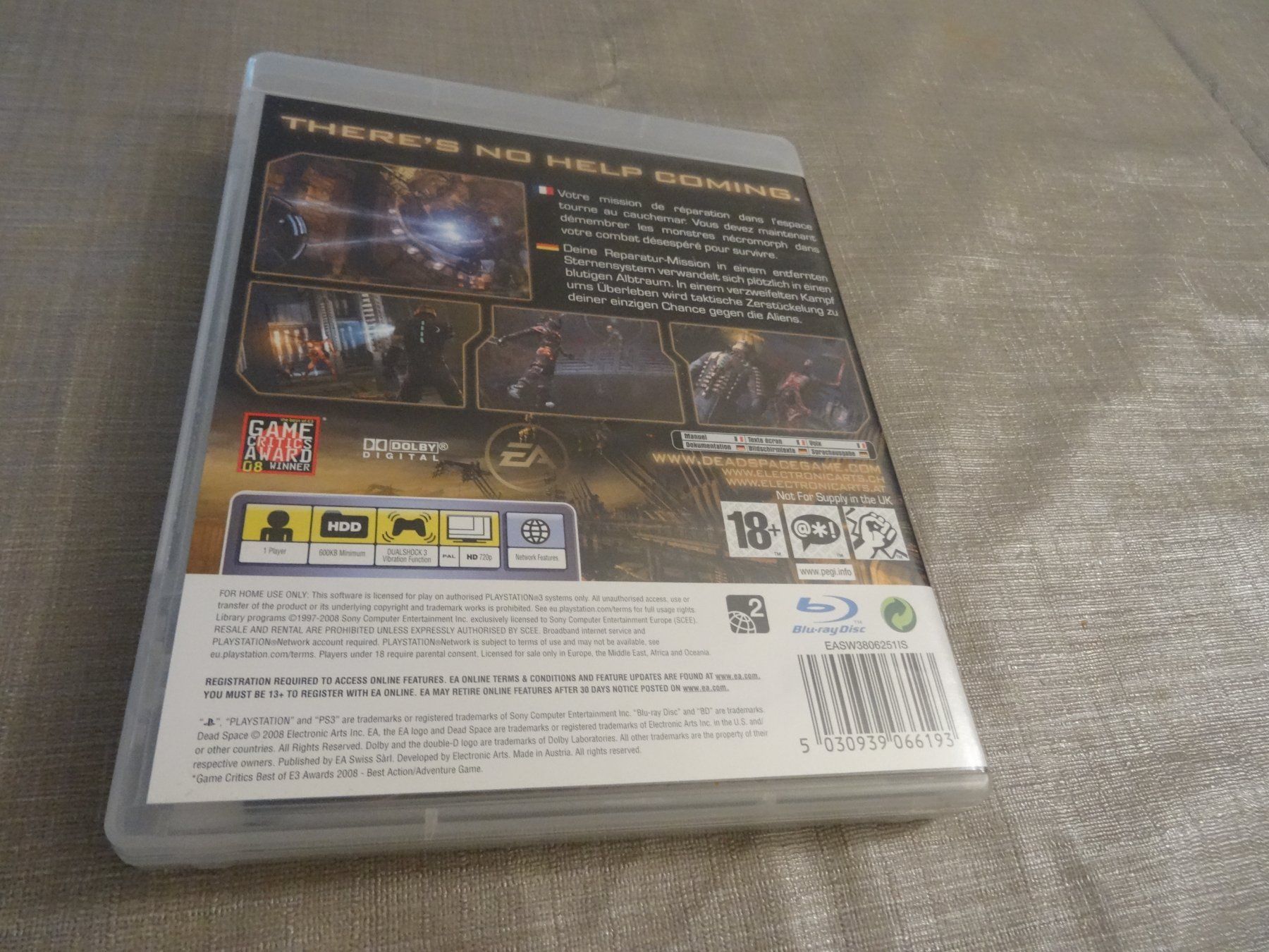Sony Jeux: Dead Space PS3 – D'occasion à Olten par Disc-Ausverkauf 2