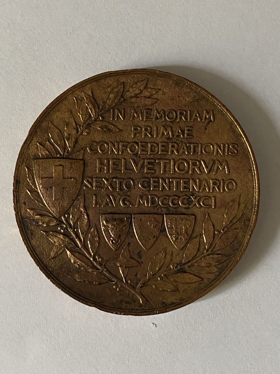Medaillen: Médaille en bronze  – Gebraucht aus Genève von Mar7319 1