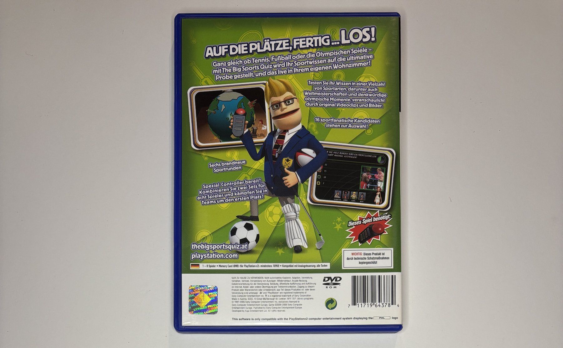 Giochi: PS2 - Buzz! The Sports Quiz – Usato da Allschwil venduto da Bullach 2