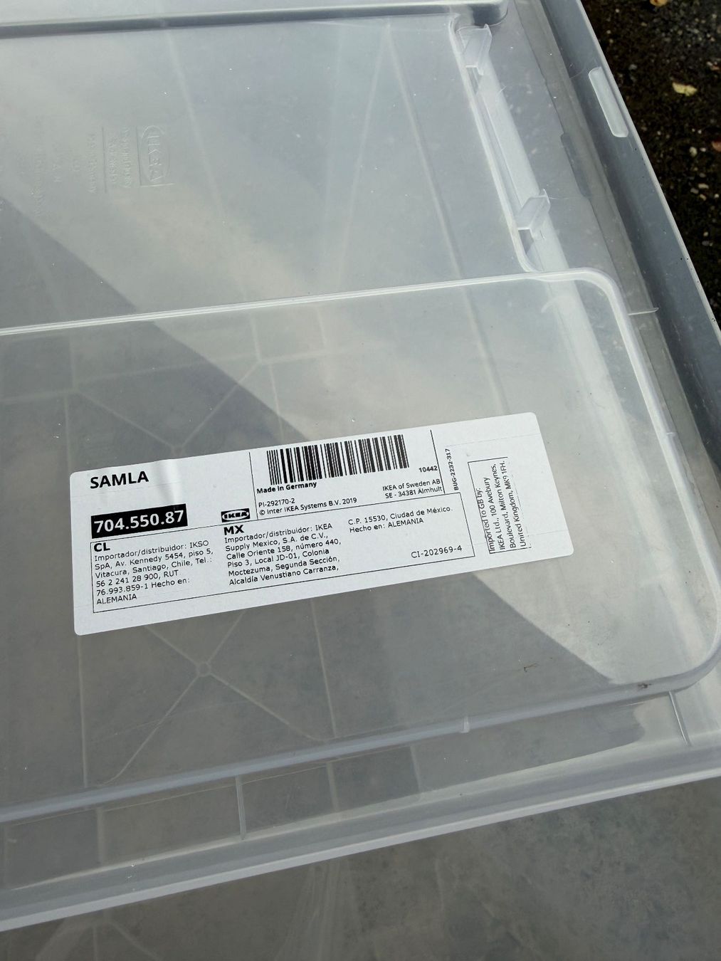 Ikea Behälter & Ähnliches: Ikea Samla Deckel passend zu 45/65l Box – Gebraucht aus Langenthal von crossfiter 1