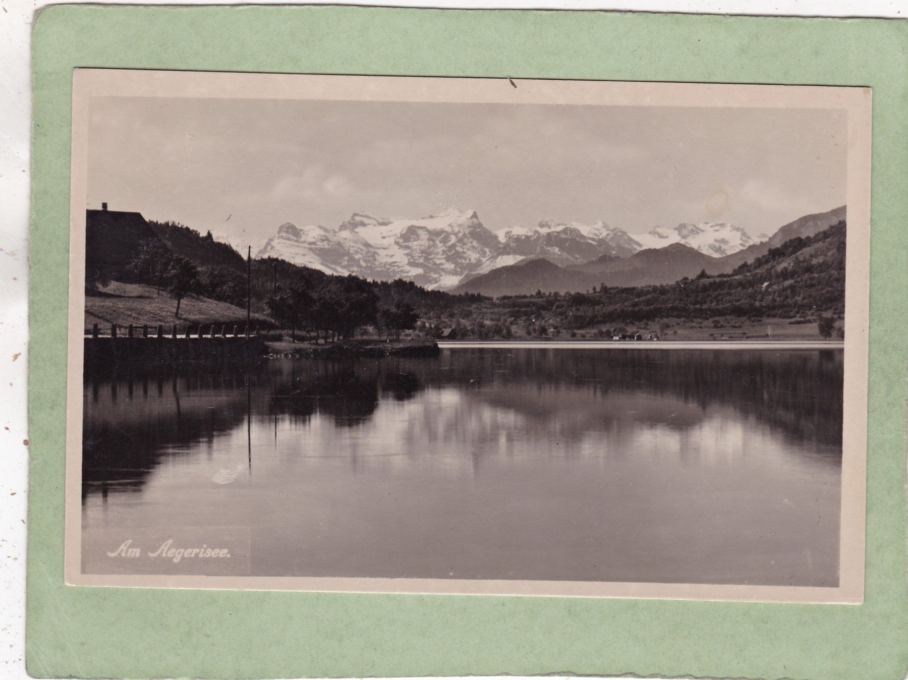 Cartoline postali: Am Aegerisee 1950 – Usato da Herisau venduto da Lisegrat2008