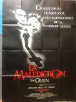 Original French Grand Filmplakat The OMEN Gregory Peck /1976
