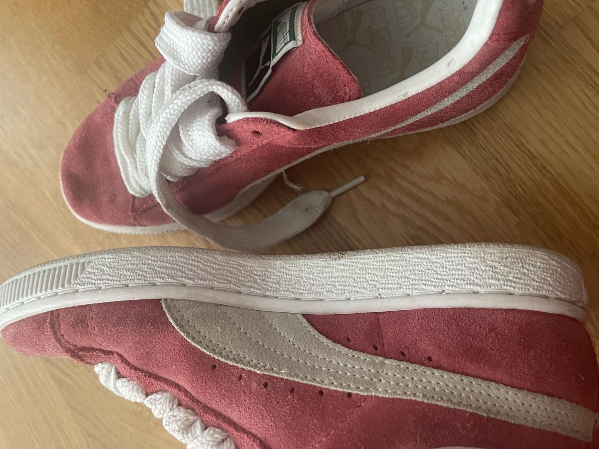 Puma Scarpe da uomo: Puma Suede Sneaker Gr. 37 dunkle Rosa Wildleder – Usato da Rüschlikon venduto da leo_mwz2 5
