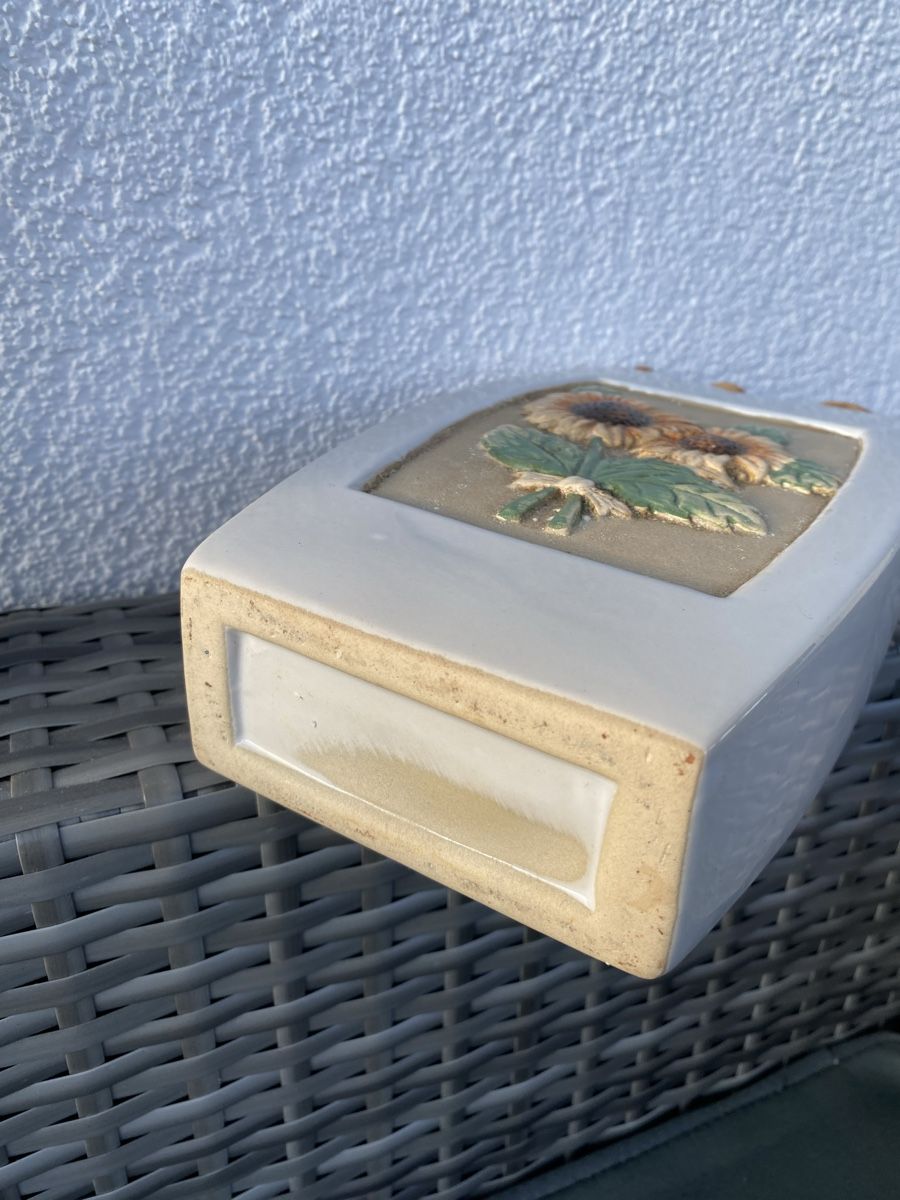 Vasi & Recipienti: 2 schöne Vasen Sonnenblumenmotiv – Usato da Balsthal venduto da Narulya 2
