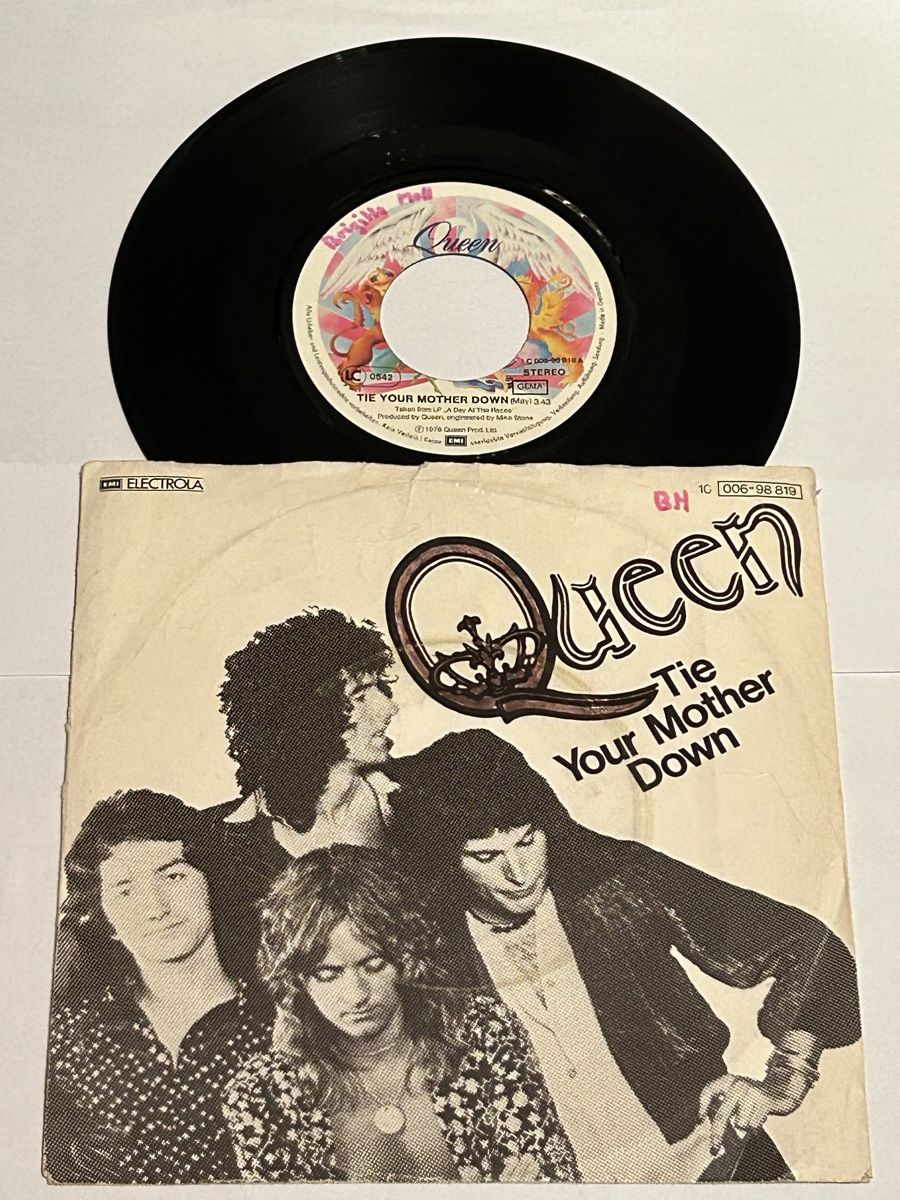 Schallplatten: Queen. 1977. Tie Your Mother Down – Gebraucht aus Faulensee von Mizuno06