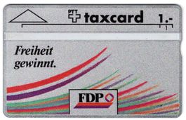 1.- FDP - seltene Firmen Taxcard