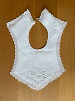 Sabber-Lätzchen Bebe-Kragen  Spitzen Handgenäht Vintage