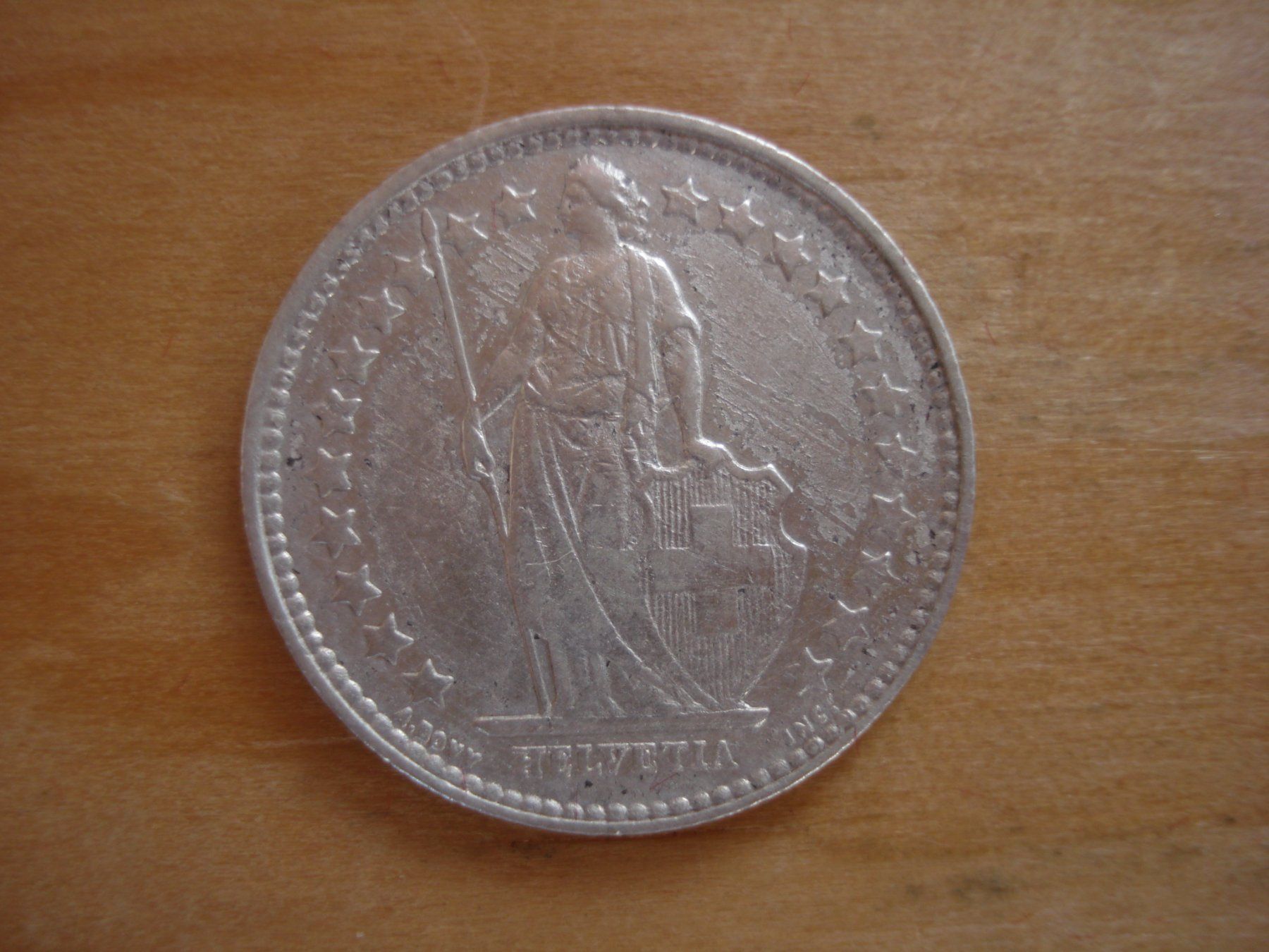 Alle Münzen: (C1) 1/2 Franken 1878 VZ- – Gebraucht aus Erlach von Net-Coins 1