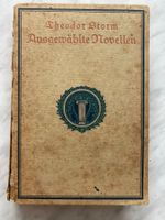 Theodor Storm Ausgewählte Novellen