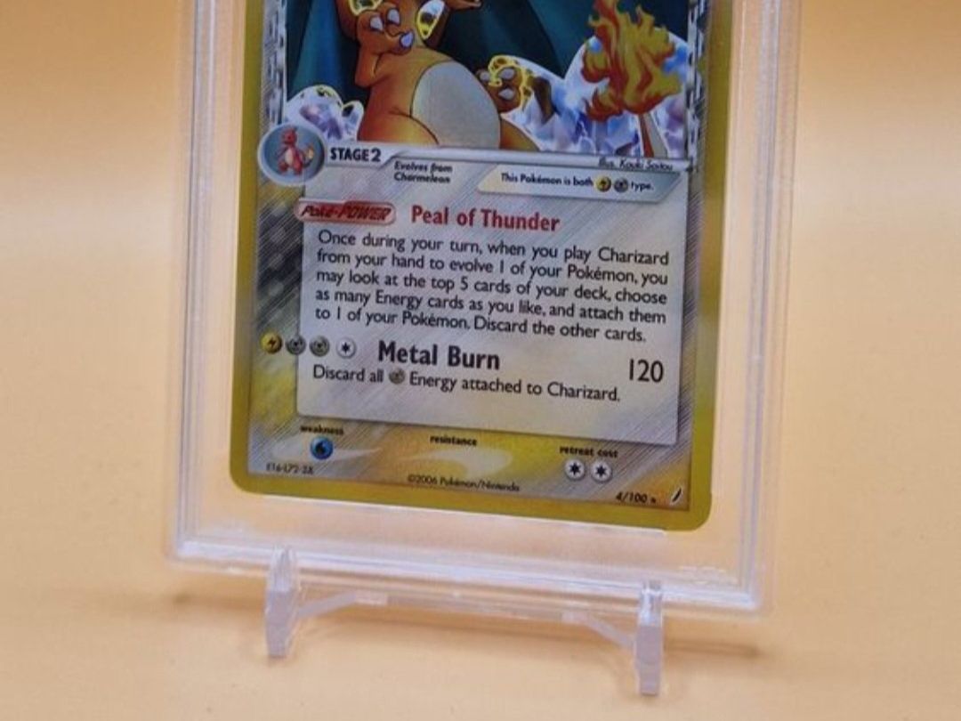 Pokémon Carte collezionabili: Charizard Holo - 4/100 - EX Crystal Guardians - PSA 9 Mint – Nuovo (secondo la descrizione) da Losone venduto da Poke_Lollo 2