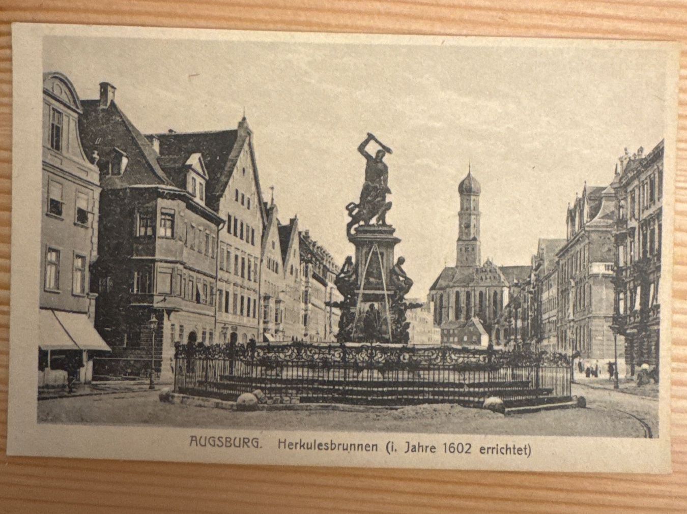 Cartoline postali: Drei antike Ansichtskarten aus Augsburg, Deutschland – Nuovo (secondo la descrizione) da Zürich venduto da Tarafo5 1