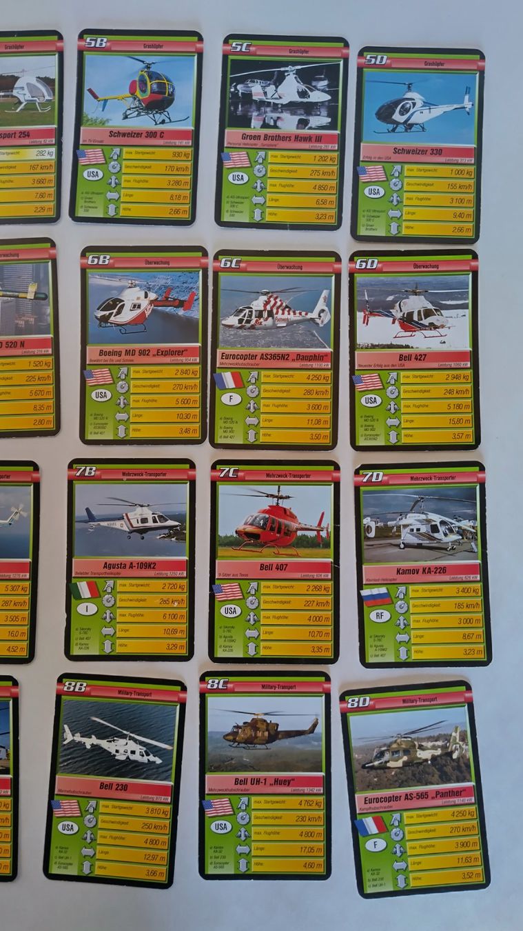 Ravensburger Spiele: Helikopter Quartett - Action Helicopter / Ravensburger ©2000 – Gebraucht aus Bellach von JingleJerry 4
