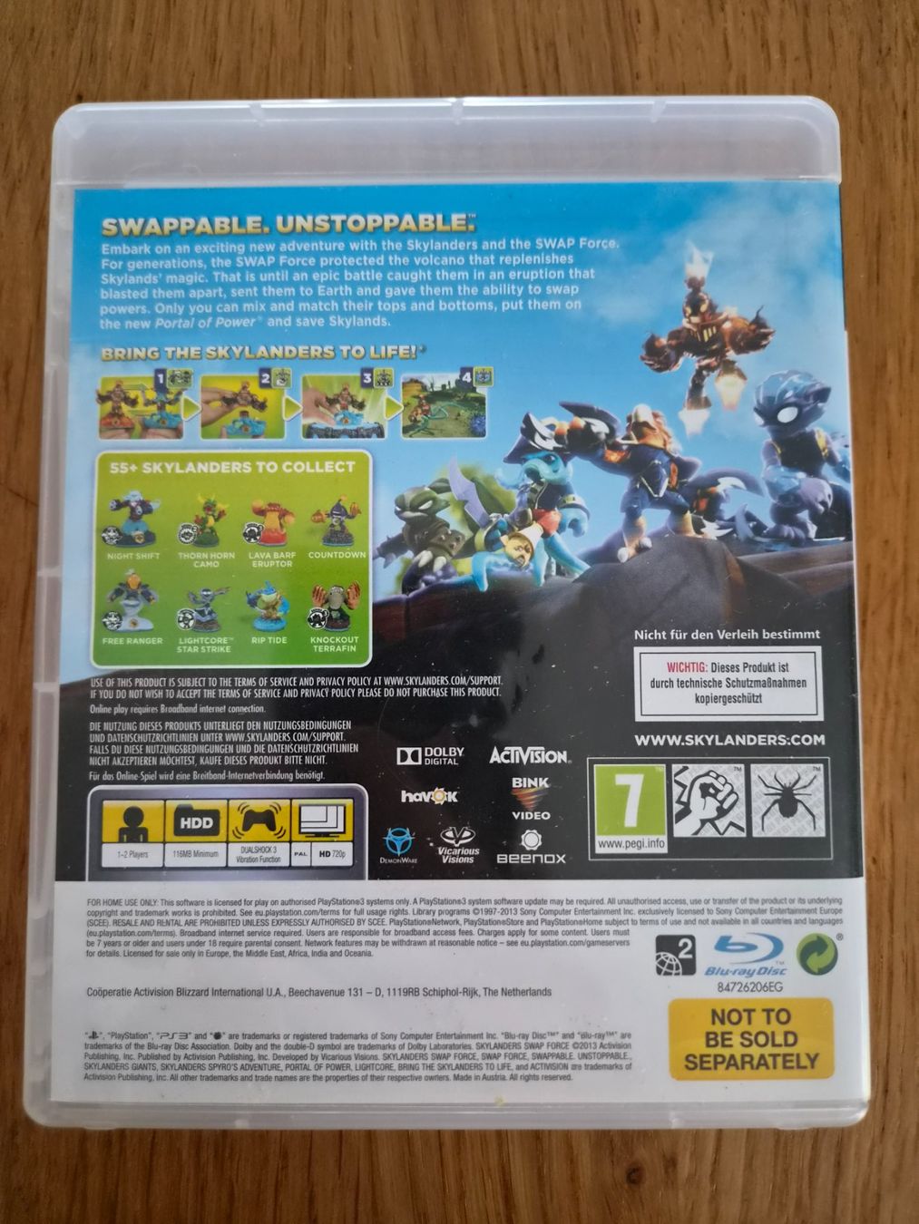 Giochi: Jeu PS3 Skylanders swap force – Usato da Tentlingen venduto da Dr_Snake 1