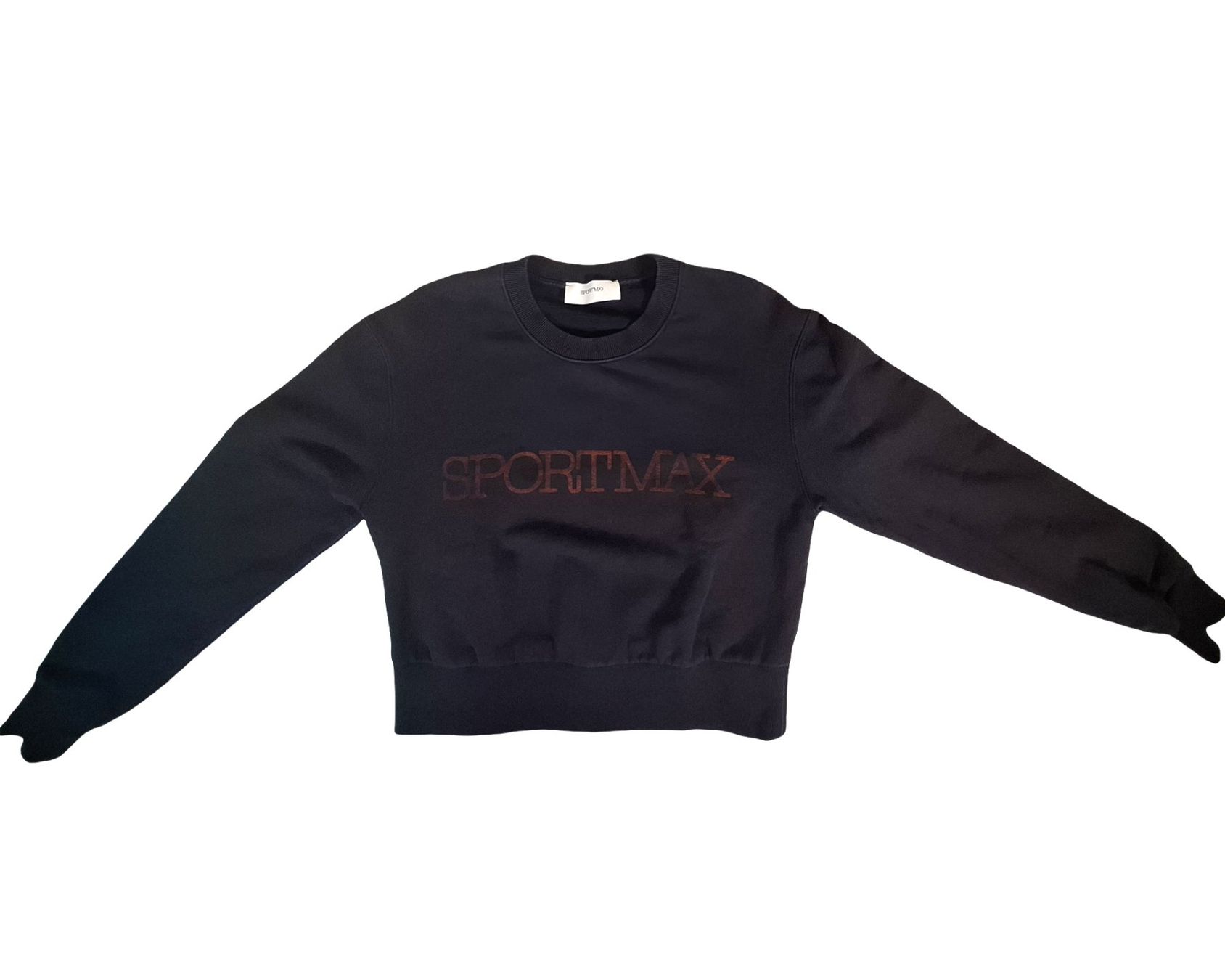 Sportmax Maglioni & Felpe: SPORTMAX Sweatshirt dunkelblau Gr S – Usato da Wil SG venduto da Restwert_Wil