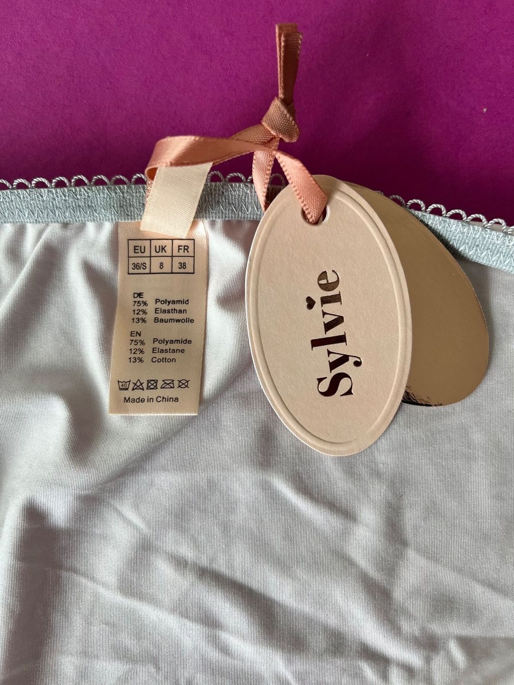 Altra biancheria intima: Slip, SYLVIE, Grösse 36 (S), Weiss – Nuovo e nell'imballaggio originale da Rudolfstetten venduto da gst_g7xl 4