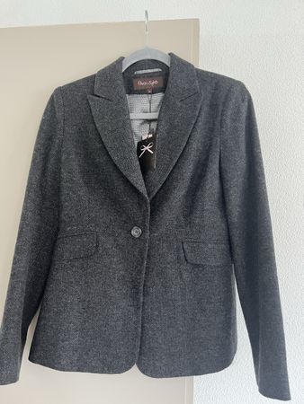 Phase Eight Molly Jacket Grey Size 10 new with tags