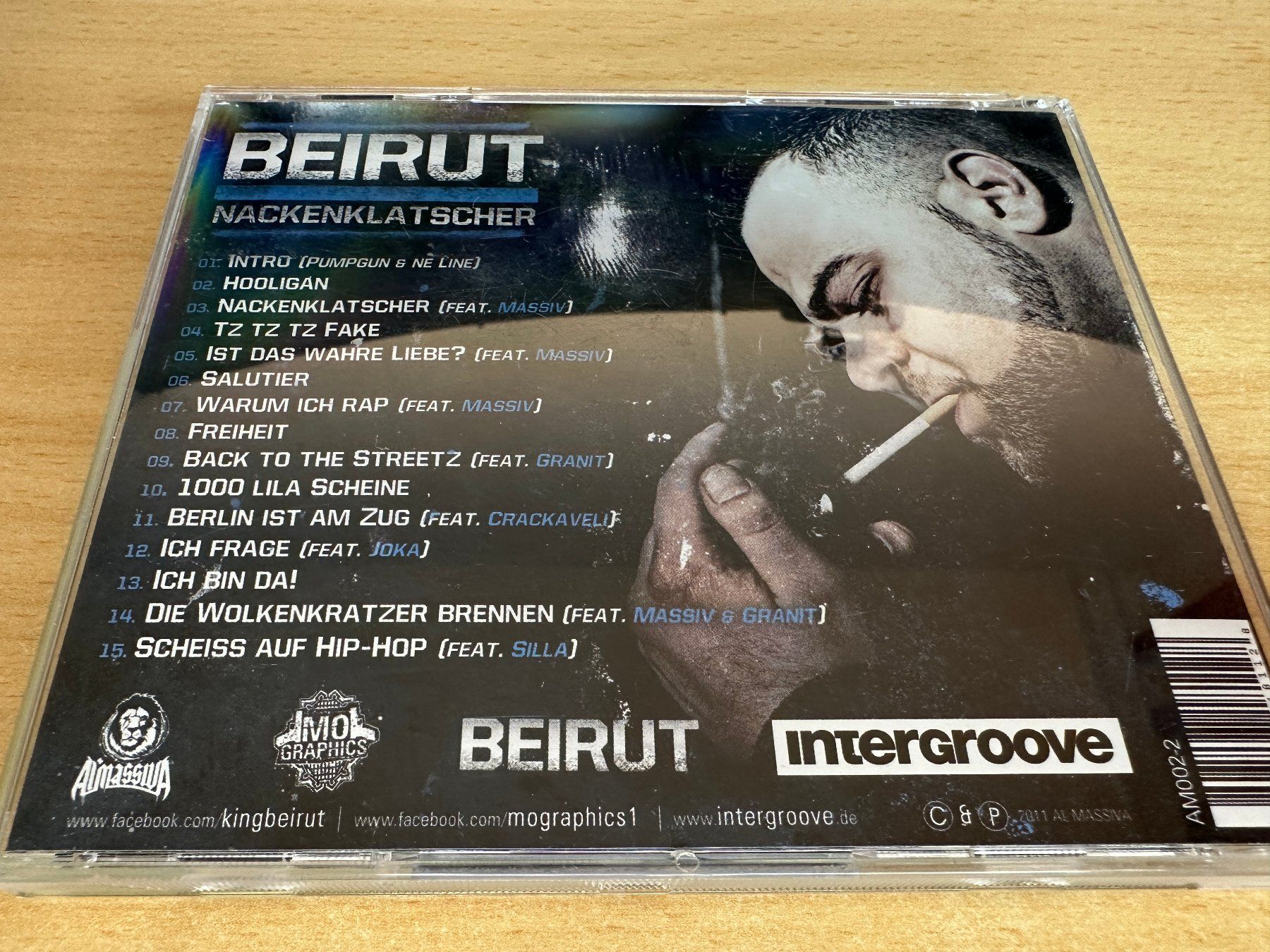 CD: Beirut – Nackenklatscher – Usato da Rikon im Tösstal venduto da Alpenmutz 1