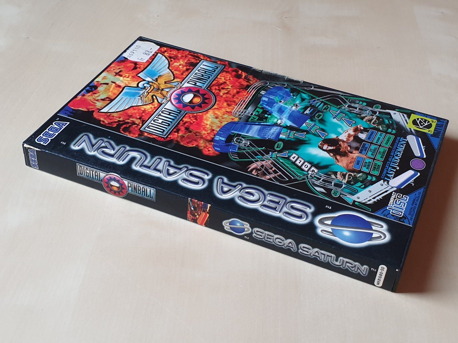 Sega Giochi: Digital Pinball Sega Saturn – Usato da Stansstad venduto da collectorsshop 3