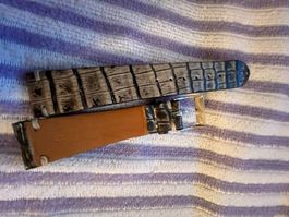 Alligator Kroko Vintage Uhrenarmband 20/16mm
