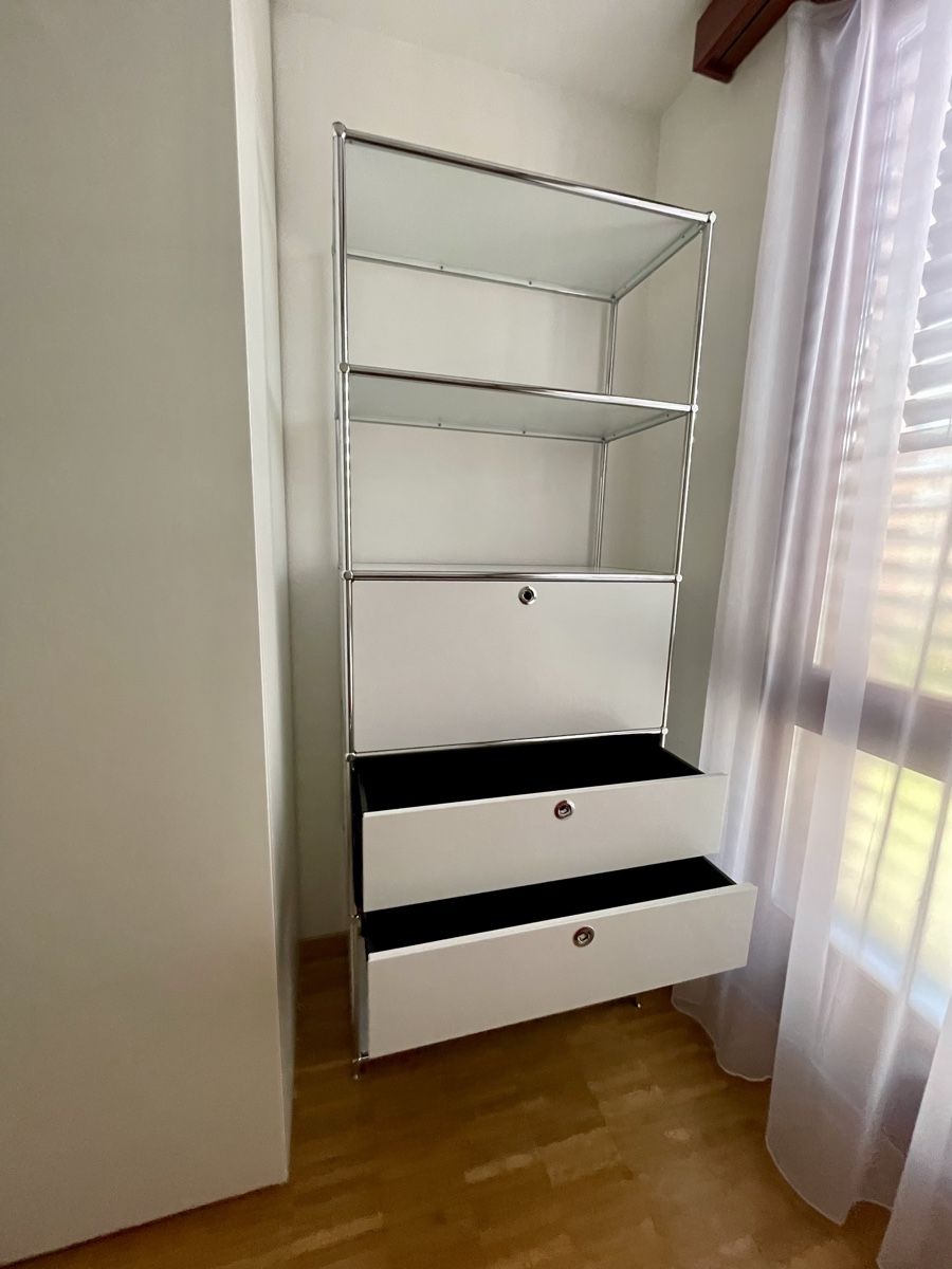 Flexcube Regale: Flexcube Highboard in weiss B 77/ T 40/ H 195 cm, neuwertig – Neu (gemäss Beschreibung) aus Hünenberg von Dominique1974 3