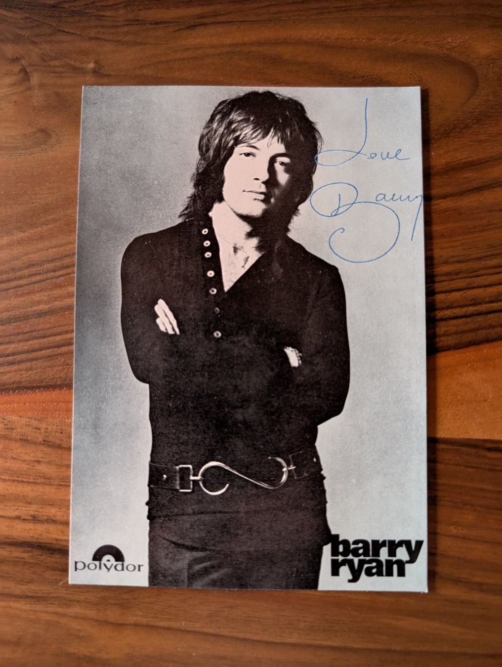 Autografi: Barry Ryan, handsigniert – Usato da Buchs ZH venduto da Fussballfredi