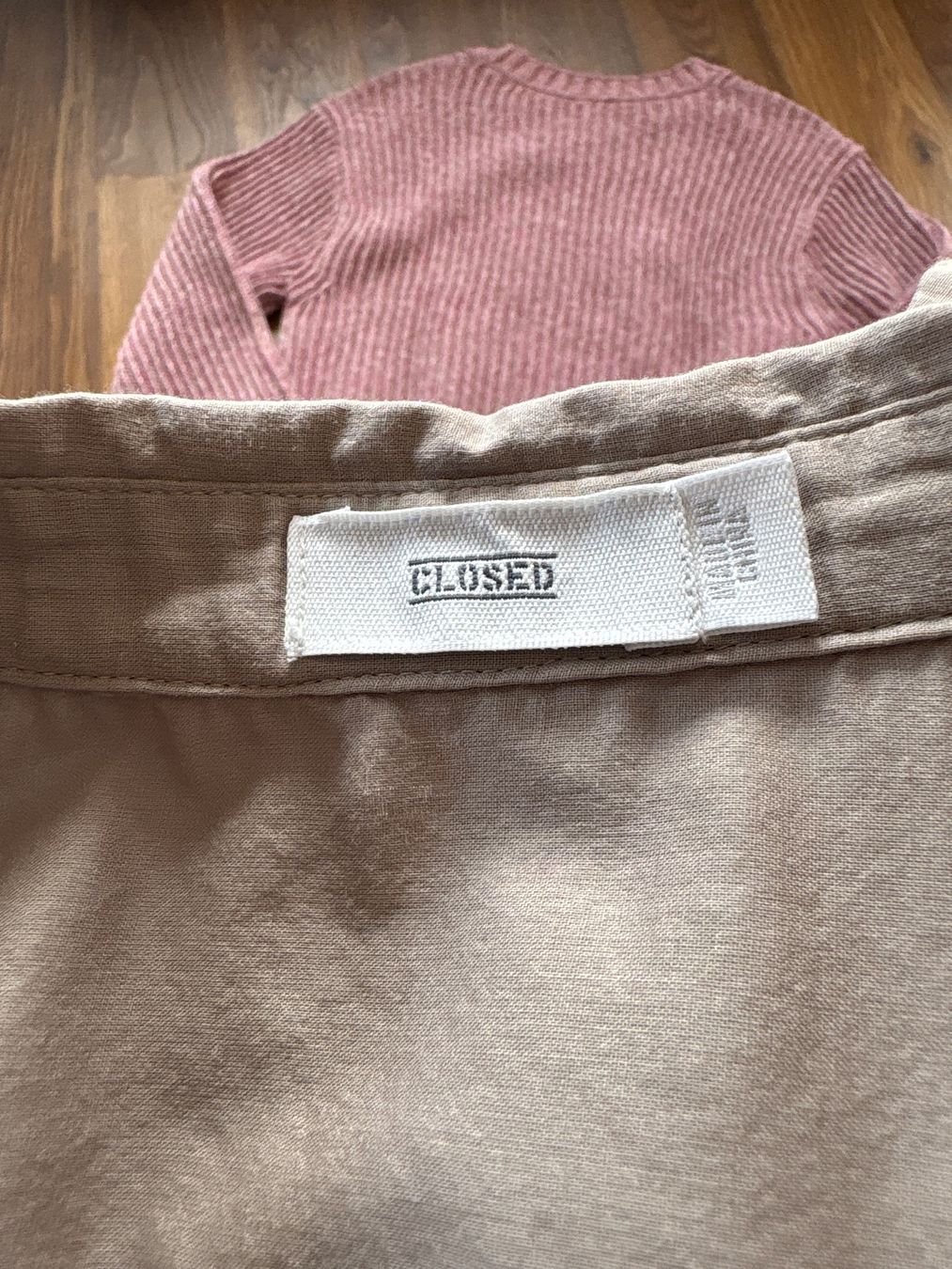 Closed Maglioni & Felpe: Closed Baumwolle Pullover rosa m Kurzarm-Bluse XS/S – Usato da Richterswil venduto da ZueriLake2 8