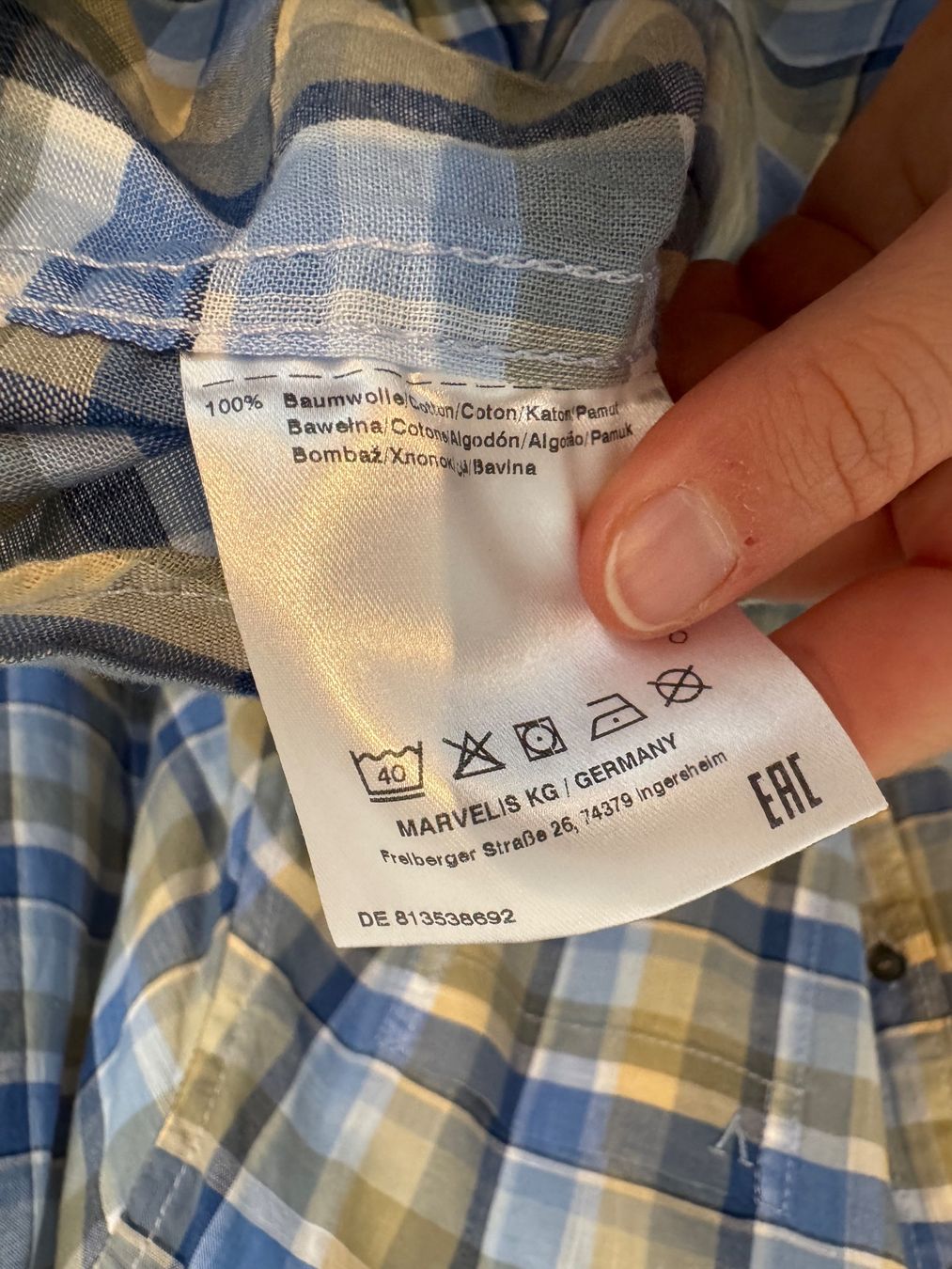 Hemden: Marvelis Herren Hemd kurzarm Gr. 3XL – Gebraucht aus Fislisbach von KolibriSecondhand 7