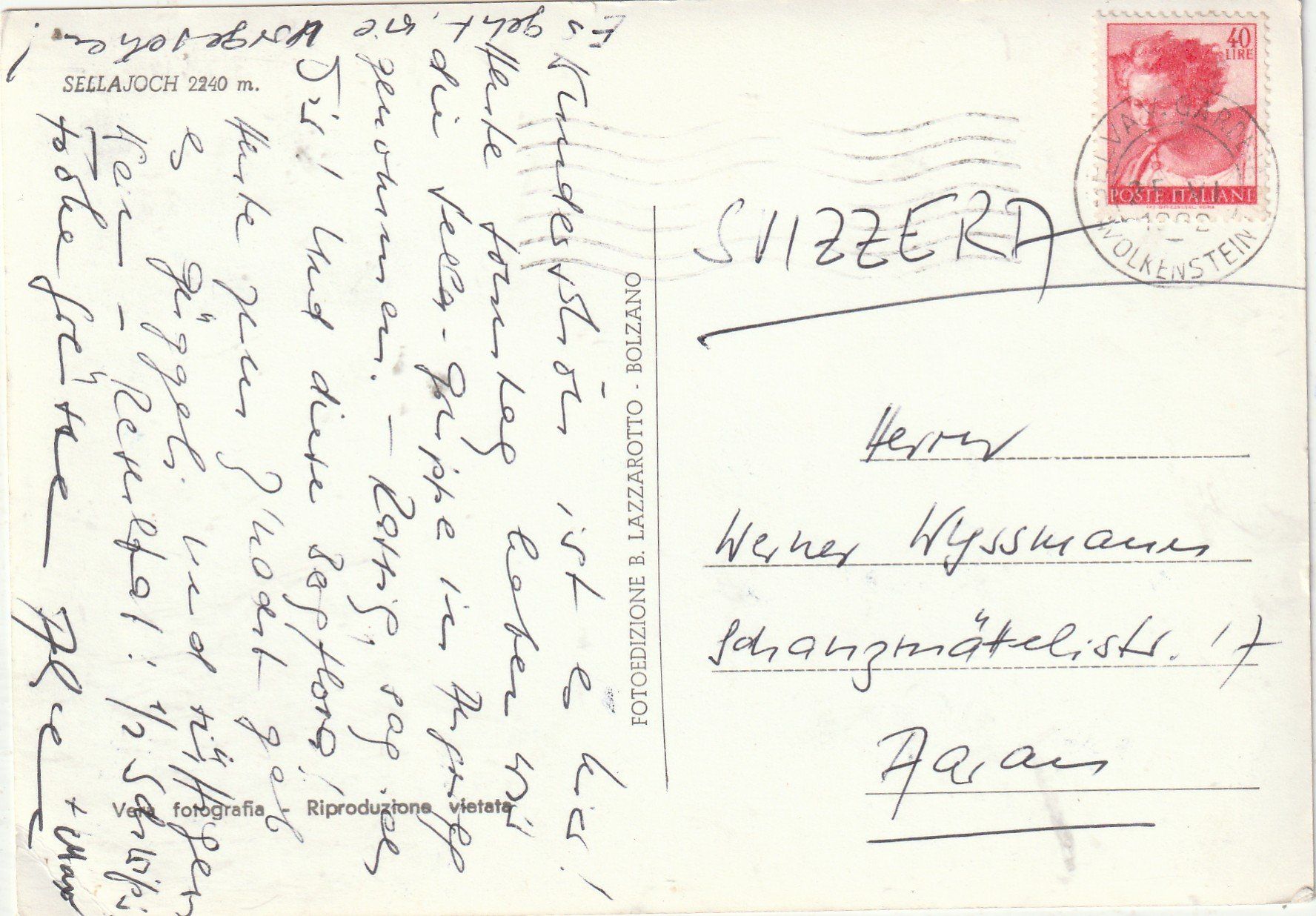 Cartoline postali: Kleiner Bergsteiger – Usato da Lumbrein venduto da made02 1