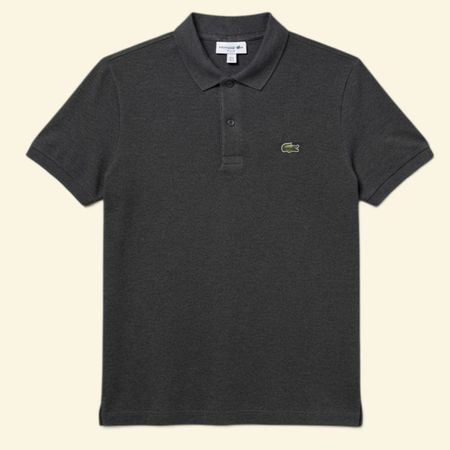 Polo Lacoste Gris Anthracite – Slim Fit – Taille M