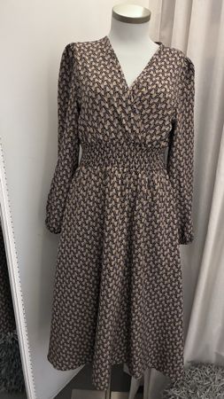 Vintage Stil Kleid mit Muster, Gr. M.