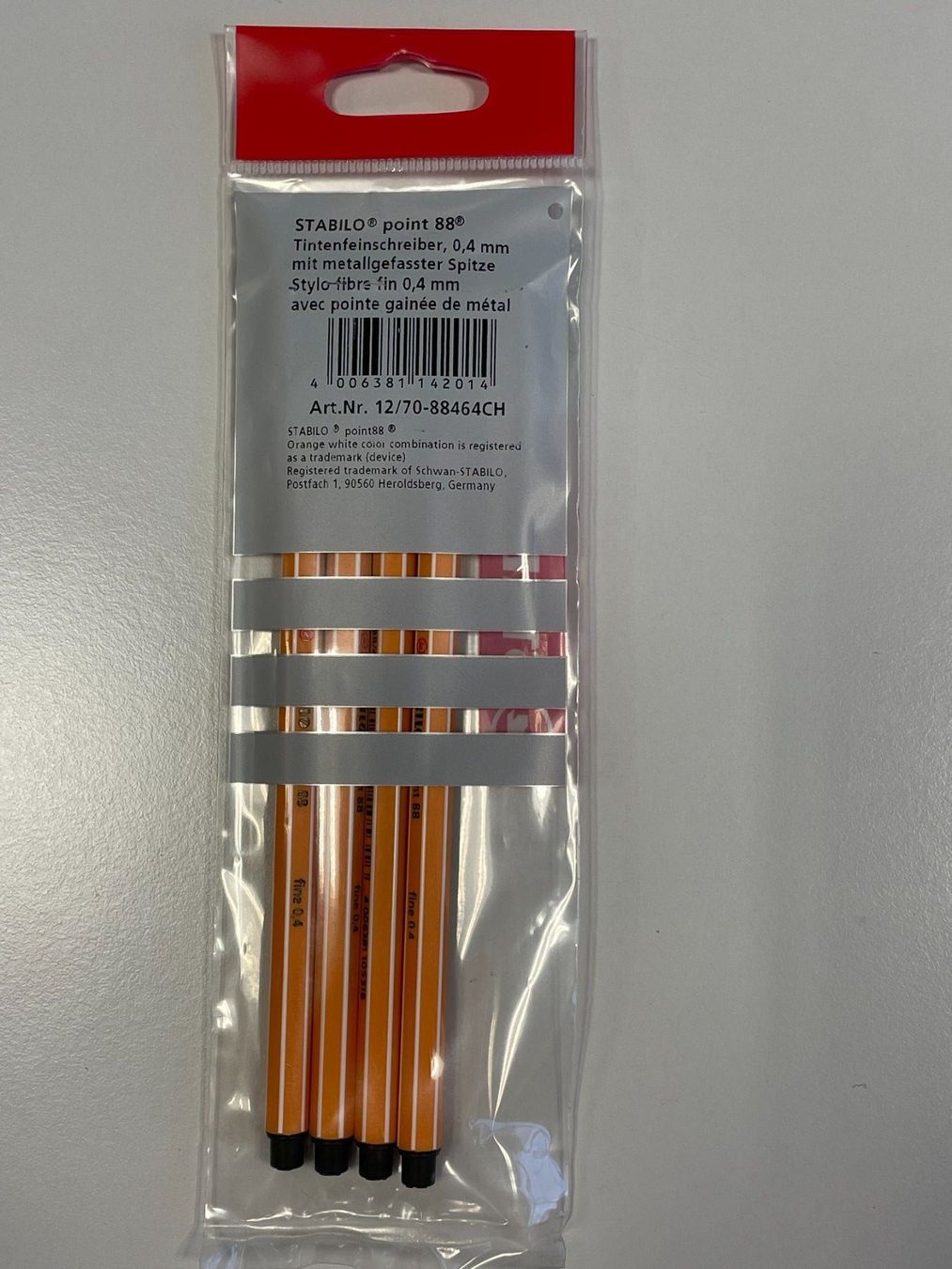 Stabilo Penna & Evidenziatori: Stabilo point 88, 0.4mm, Schwarz – Nuovo e nell'imballaggio originale da Zug venduto da Cry71 1