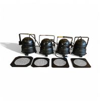 4er Set Par56 short schwarz (L547)