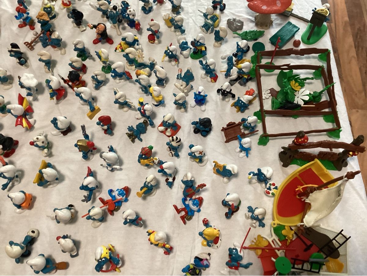 Schleich Statuette: 160 SCHLÜMPFE MIT ZUBEHÖR – Usato da Münchenstein venduto da NoSu98 5