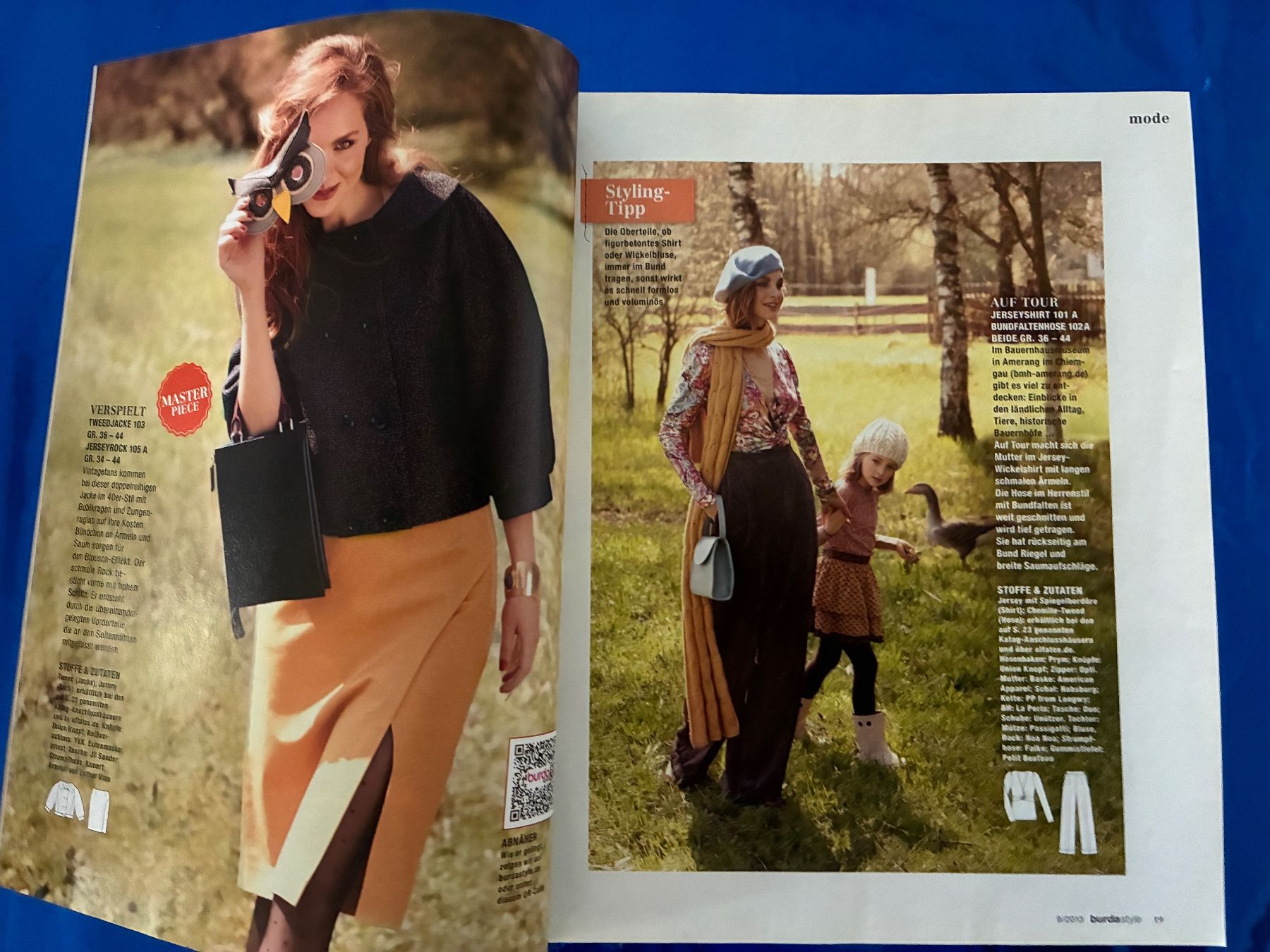 Cartamodelli: Burda Style 2013 Mode Schnittmuster Design Nähen – Usato da Aarwangen venduto da nemkin61 2