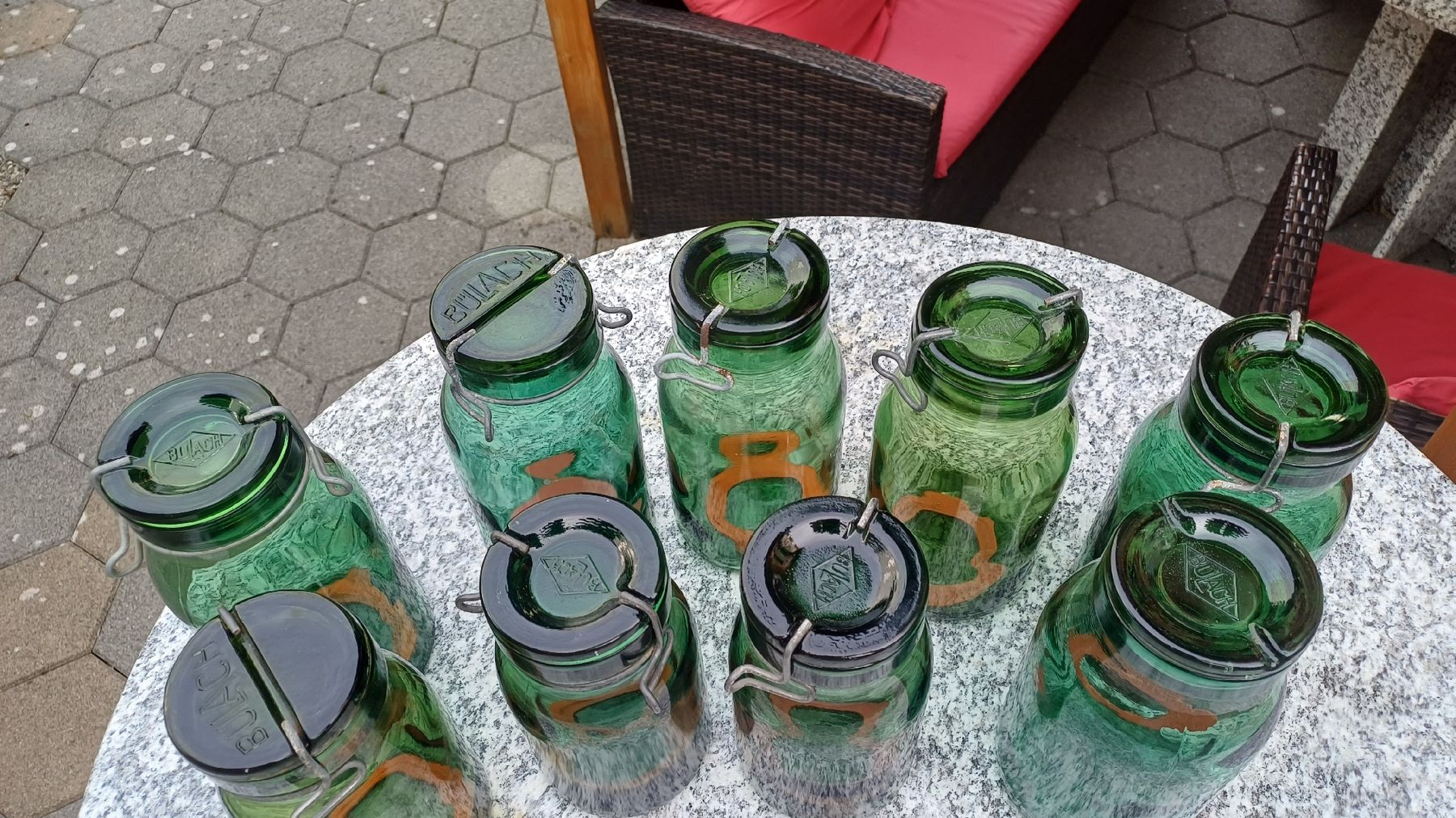 Bülacher Contenitori & Simili: 9 Bülacher Gläser – Usato da Flawil venduto da Pinkmalibu 3