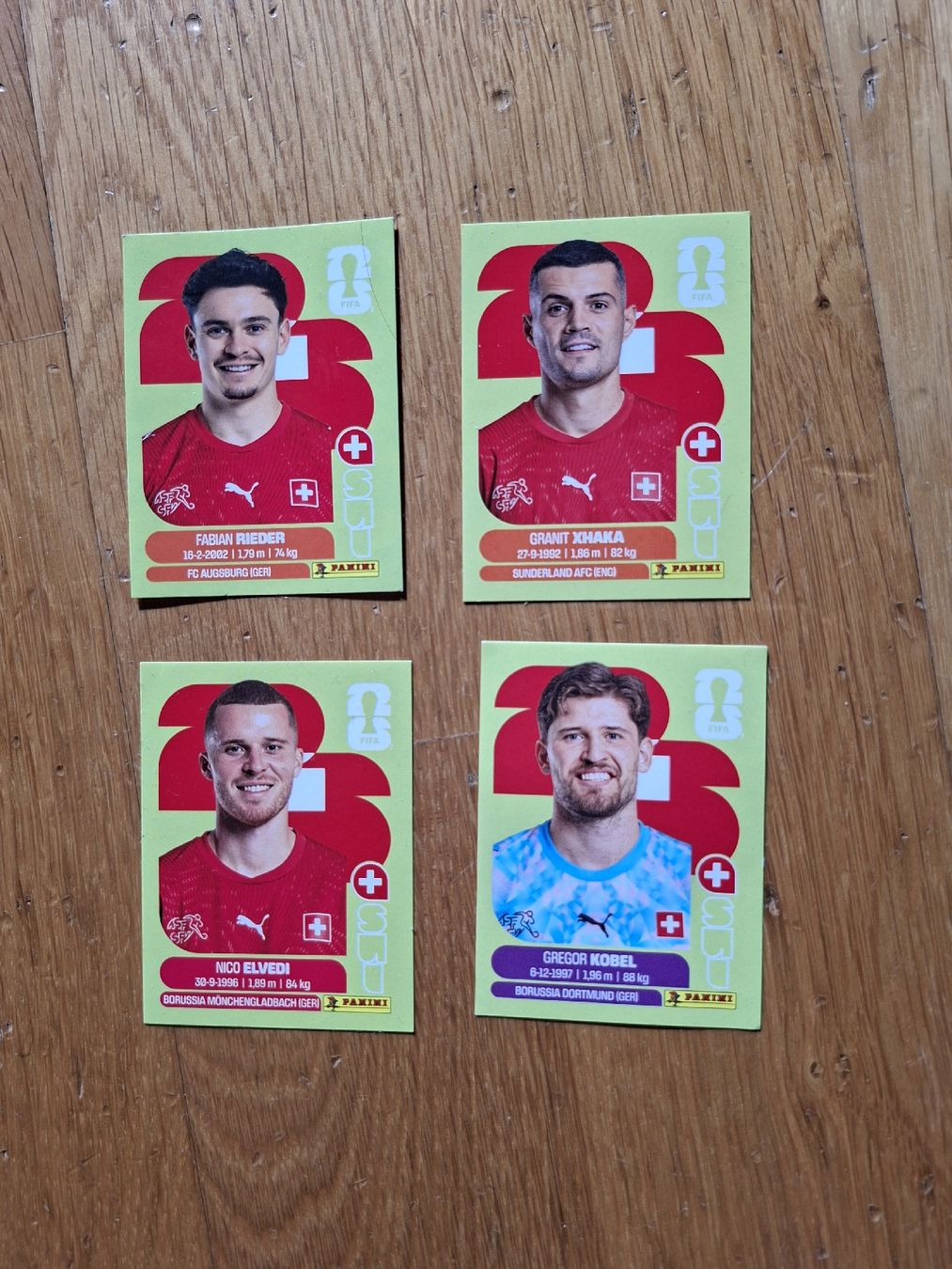 Panini Sammelbilder & Trading cards: panini bild schweiz nr 2,6,9,12 – Neu (gemäss Beschreibung) aus Herisau von Schruber77