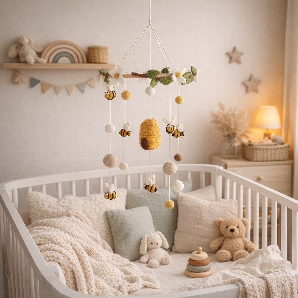Tutte le decorazioni: Mobile – Biene – Nuovo e nell'imballaggio originale da Herbetswil venduto da AT-Interiors