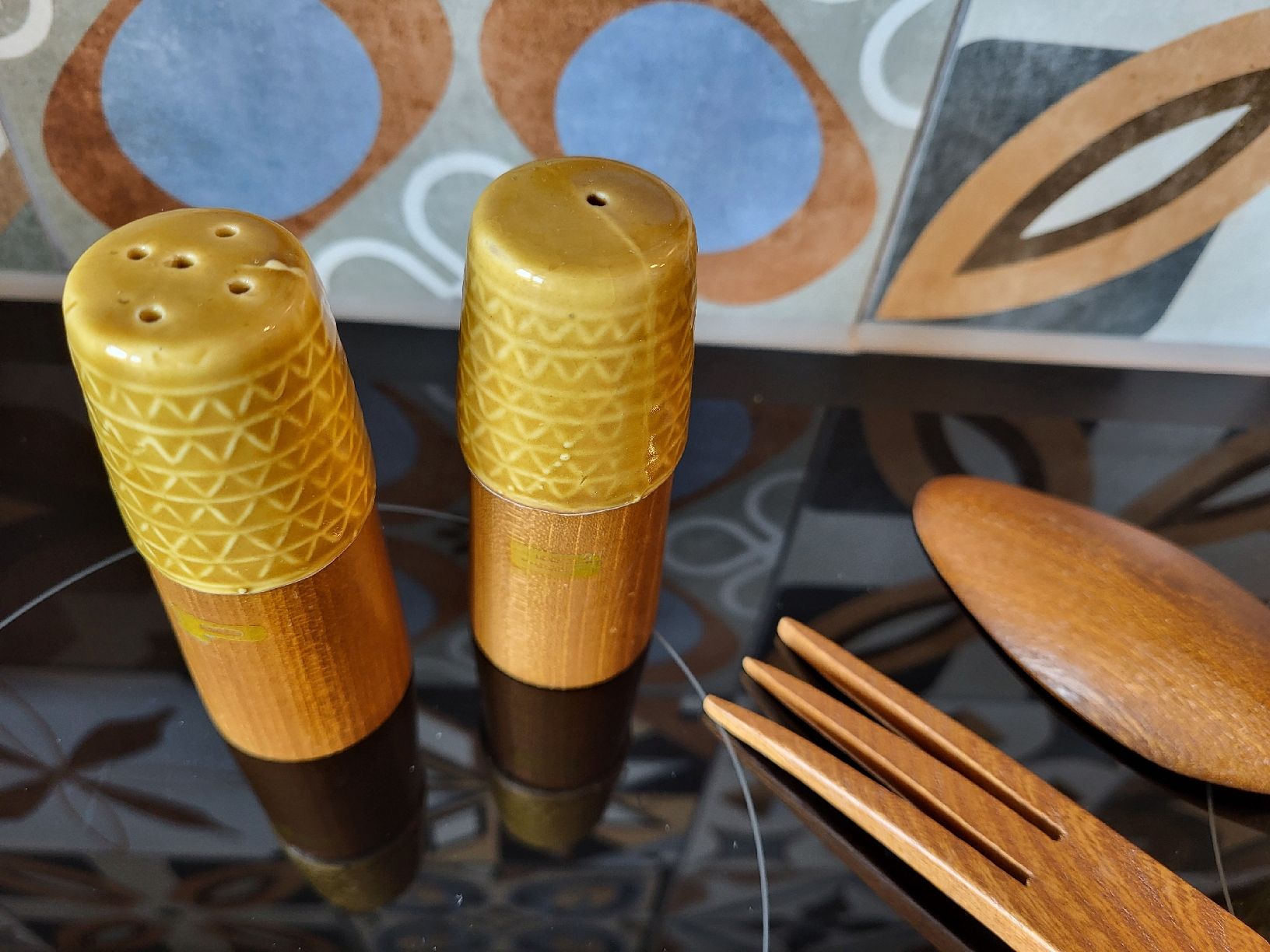 Set di posate: Ensemble à salade scandinave de 1967 – Usato da Vevey venduto da oldiz 8