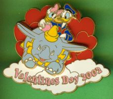 Disney   DAISY & DONALD  Valentinstag  2002