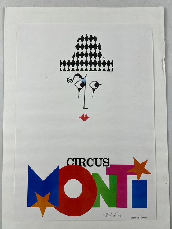 circus-monti-plakat-handsigniert-gebraucht-in-neuhausen-am-rheinfall